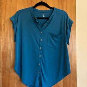 LOFT Lou & Grey Teal Women's Top